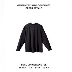 Balenciaga x Yeezy collaboration with the gap long sleeve